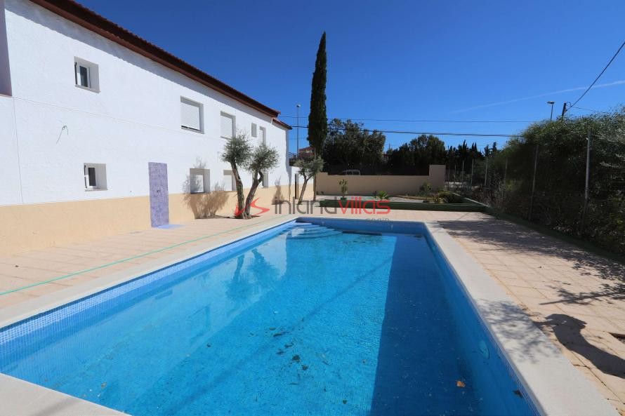 Rare Hotel with licences 11 bedroom restaurant and pool  in Inland Villas Spain