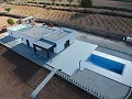 Moderne nieuwe villa in de buurt van Pinoso 3 slaapkamer villa met zwembad en garage in Inland Villas Spain