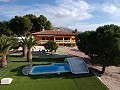 Grote vrijstaande villa met zwembad dicht bij de stad in Elda-Petrer in Inland Villas Spain