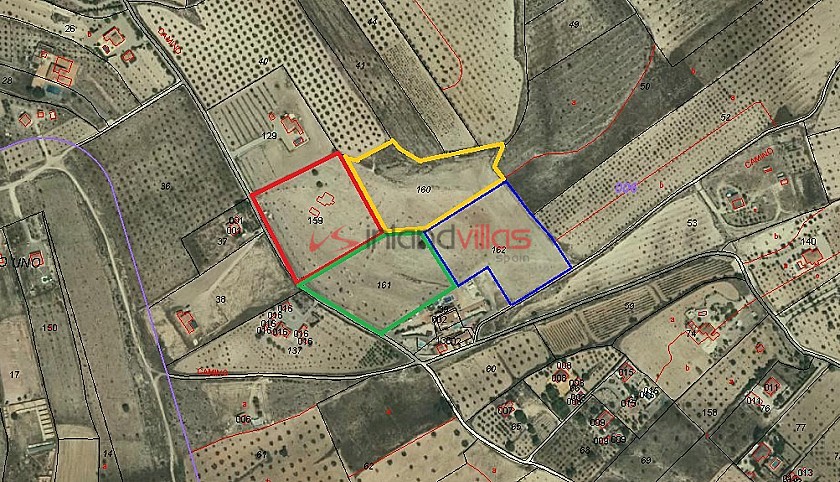 Building plots between Sax and Salinas in Inland Villas Spain