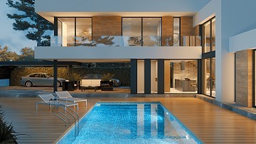 Ultra Modern 4 bedroom Villa with an 8x4 swimming pool