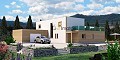 Moderna construcción nueva con piscina y terreno in Inland Villas Spain