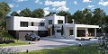 Modern New build villa with pool and land in Inland Villas Spain