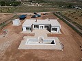 New build Mordern villa in Pinoso with pool and plot included in Inland Villas Spain