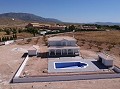 New build villa 195m2 with pool and plot in Inland Villas Spain