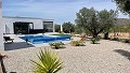 Fast neue 3/4-Schlafzimmer-Villa mit Pool, Doppelgarage und Abstellraum in Inland Villas Spain