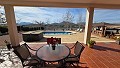Magnifique villa moderne avec vue imprenable, piscine, garage et espace barbecue ultramoderne à 3 km de Sax. in Inland Villas Spain