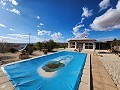 Large spacious 2 bedroom villa with pool and sun room in Inland Villas Spain
