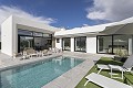 Moderne vrijstaande villa's met privézwembad, 3 slaapkamers, 2 badkamers op een perceel van 550 m2 in Inland Villas Spain